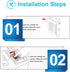 Run Star 5 Pack 127 T127 Remanufactured Ink Cartridge Replacement for Epson 127 for WF-3520 (2 Black, 1 Cyan, 1