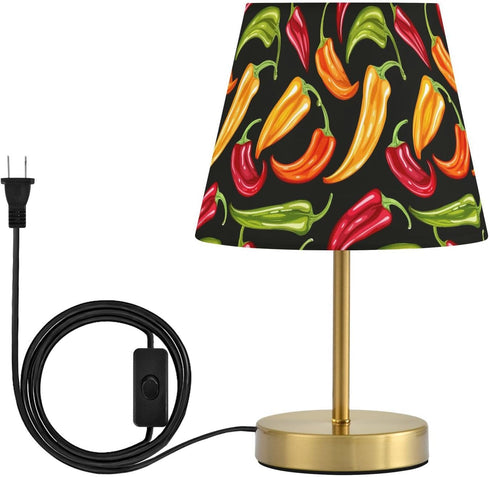 Yasala Table Lamp Chilli Pepper Funny LED Night Light Minimalist Bedroom Reading Dorm