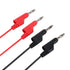 Sumnacon Multimeter Test Lead Set: Stackable Banana Plug to Test Hook, Alligator Clips Test Cable Kit