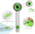 Circle Cutter Paper Trimmer Scrapbooking Tool, Rotary Cutter for Cardstocks (Includes 3 Blades) (Green)