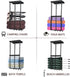Gavinjitao 4 Camping Chair Rack for Garage Storage, Metal Camping Chair Storage Wall Mount Beach Chair Umbrella Storage