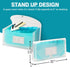 H4D Check Size 13 Pocket Expanding File Folder, Accordion Organizer Wallet Case for Coupon Receipt Storage, 10 x 5.5