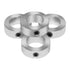 AZSSMUK 5/8" Bore Solid Steel Zinc Plated Set Screw Shaft Collars for Lawn Tractor, Garage Doors