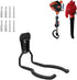 Garden Power Tool Hanger, Weedeater Rack, String Trimmer Hanger, Utility Hooks for Garage Tool Organizers and Storage -