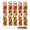 15 Pack 100ml Clear Plastic Test Tubes with Screw Caps, 1 Cleaning Brush, Gumball Candy Tubes for Wedding Party Décor