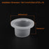 uxcell 60pcs Faucet Leak-Proof Sealing Gasket, Silicone Raw Material Belt Hose Washer for Faucet Triangle Valve