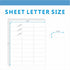 JIQEZNL 1" 2-5/8" 900 30 8.5"11" Address Labels, Premium x Mailing Labels for Envelopes, Address Label Sticker Paper