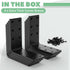 Furniture,8 3''x3''x1.2'' Braces,11-ga L Brackets for Wooden Pcs Corner Extra Thick Heavy Duty Shelf Bracket,Metal