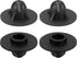 uxcell 4Pcs Camping Chair Foot Cover, 0.59 Inch Plastic Table Legs Feet