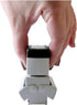 ACCUSTAMP2 035541 1 5/8 1/2 Pre-Inked Shutter Stamp, Red/Blue, EMAILED, x