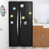 Decotalk Black Contact Paper for Cabinets Black Peel and Stick Wallpaper Matte Solid Black Wallpaper for Bedroom Decorative 17.7"x120" Black Contact Paper for Walls Removable Wallpaper Self-Adhesive by Decotalk