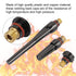 TIG Back Cap Kit 57Y02 57Y03 57Y04, Replacement Part for WP-17/18/26 Welding Torch (15pcs)