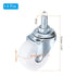 1.5 Inch 4 Pack 110lb/50kg PATIKIL Threaded Swivel Casters, Wire Shelf Caster Wheels Stem Wheels Wire Shelving Load