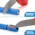 iCrimp Utility Knife for Cable Skinning, 2-Pack Insulated Electricians Cable Stripping Knives