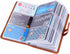 RFID Blocking Leather Business Card Organizer, Holds 96 Cards, Professional Name Card Book, Red