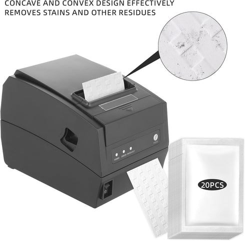 Bill Acceptor Cleaning Cards, 15 Cards/Box for Currency Counter and Money Counting Machine, SHS009