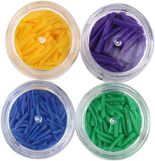 Angzhili Disposable Dental Plastic Wedge - 4 Sizes for Dental Fixing