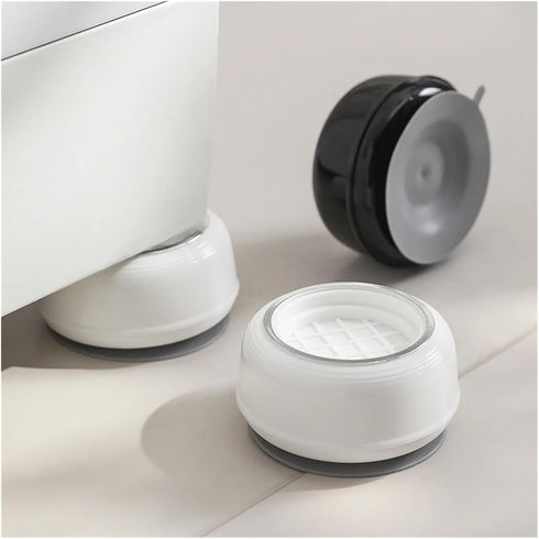 X psblty 4Pcs Shock And Noise Cancelling Washing Machine SupportbNoise Reducing Anti Slip Anti Vibration Rubber Washing