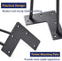 4 Inch 4PCS SMARTSTANDARD Heavy Duty Hairpin Furniture Legs, Metal Home DIY Projects for TV Stand, Sofa, Cabinet, etc