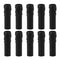10Pcs Tall Candle Socket Covers, 4 Inch Chandelier Socket Covers, Molten Wax