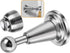 Door Stopper, Magnetic Door Stop, Soft-Catch Magnetic Door Catch, Stainless Steel, Brushed Satin Nickel, 1 Pack