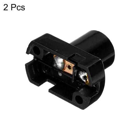 PATIKIL Screw-in E12 Mini Bulb Holder, 2 Pack Light Beads Lamp Bases Socket Circuit Electrical Experiment DIY