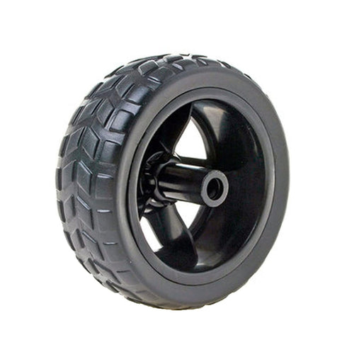 ALLPARTZ 4PCS 65mm TT Motor Wheels Smart Car Chassis Robot Remote Control Car Wheels (Black)