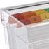 Osco 100 7" 5", 177 127 mm Clear Acrylic Index Box, Large, A to Z Divider Tabs, Lined Note Cards, x Ruled Revision