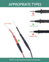 4 Back Probe Kit, PCS Flexible Back Probes Automotive Diagnostic Test Repair Tools for Car Electrical and Multimeter