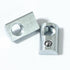 1/4"-20 Threaded Steel Roll in T-Nut with Ball Spring, T-Slot Nuts for 10 Series Aluminum Extrusion Profiles