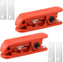 2 Pcs LCP-240 Wire Stripper with 10 Blades Cutter, Cable Stripper for AWG 12 to 4/0 Cables
