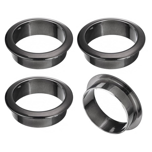 uxcell 4Pcs Cable Hole Cover, 2 inch (50mm) ABS Office Desk Cable Wire Cord Grommet Cable Cord Organizer for Office