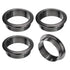 uxcell 4Pcs Cable Hole Cover, 2 inch (50mm) ABS Office Desk Cable Wire Cord Grommet Cable Cord Organizer for Office