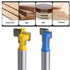 1/4" Set Set 3/8" 1/2" Shank Keyhole Router Bit T Slot Cutter Router Bit T Track Router Bits | & Hex Bolts Heads
