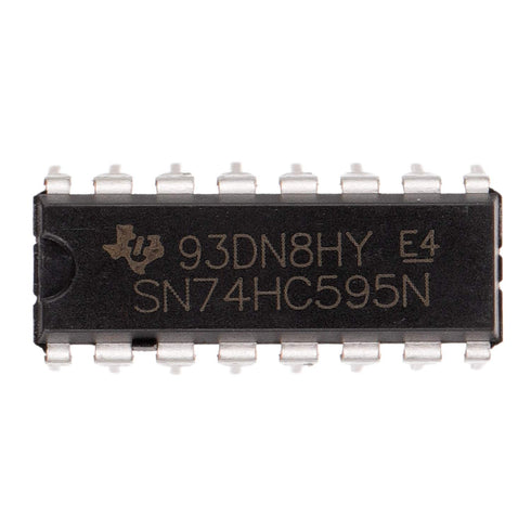BOJACK SN74HC595N 8-Bit Counter Shift Registers - Integrated Circuits DIP-16 (Pack of 25)