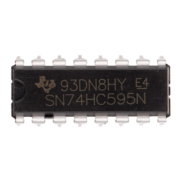 BOJACK SN74HC595N 8-Bit Counter Shift Registers - Integrated Circuits DIP-16 (Pack of 25)