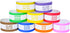 Y essential 450 7.5 1.15 Inches (450 50 Currency Straps Assorted Bill Wrappers, Money Bands to Organize Bills, ABA