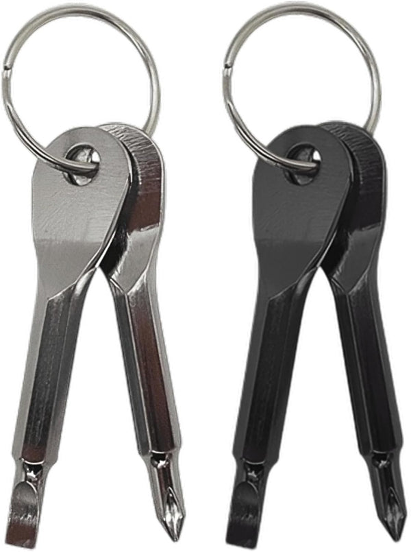 Gadgetime USA Pocket Screwdriver Set (Pack of 2) - Best Stocking Stuffers - EDC