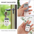 STOBOK Children Toys, 2Pcs Mini Cartoon Keychain Calculator, Electronic Pocket Calculator for Kids School Supplies.