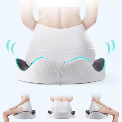 Stilform Ergonomic Seat Cushion Orthopedic Seat Cushion with Visco Gel Foam, Office Chair Cushion, Computer Chair