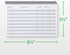 The Superior Register - Simple Account Tracker, Big Checkbook Register, 1 Pack, Purple