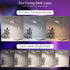 SMARTERIOR Sync,Dimmable RGB Gaming Desk Lamp with Music LED Lamp with Wireless Charging Station,USB Charging