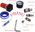 Air Compressor Pressure Regulator with Dial Indicator, 0-175 PSI Air Gauge for Air Compressor and Air Tools (four-way valve)