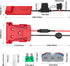 2 Packs Power Wheel Adapter, Compatible with Milwaukee 18V Battery, Converter Kit with Fuse & Switch for DIY RC Cars