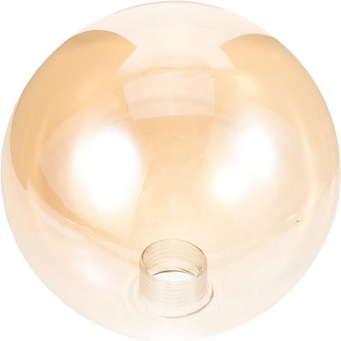 4.72 Inch G9 Bulbs POPETPOP Amber Glass Ball Lampshade Replacement Globe Lamp Shade Cover Decorative Light Shade