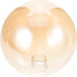 4.72 Inch G9 Bulbs POPETPOP Amber Glass Ball Lampshade Replacement Globe Lamp Shade Cover Decorative Light Shade