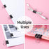 Metal Small Binder Clips, 50 Pack 3/4 Inch Paper Clamps for Office Supplies, Mini Black Clips