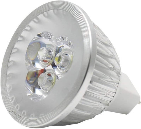 MR16 LED Bulbs MR16 3W LED Cool White Light Bulbs, GU5.3 12V 3 Watt LED Spotlight, 20W Halogen Equivalent, Pack of 10
