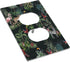 Wild Jungle Animals Decorative Switch Plate Covers, 1 Gang Duplex Wall Plate, Nature Tropical Botanical Electrical