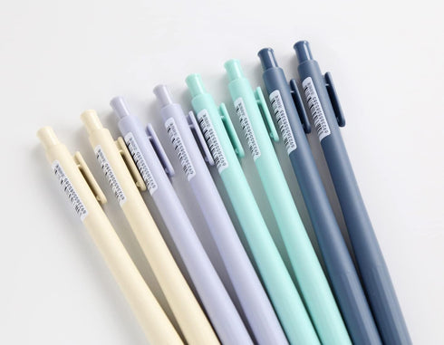 Solid Color Mechanical Pencil Set for Writing and Drawing, 0.7mm Point, Pack of 8